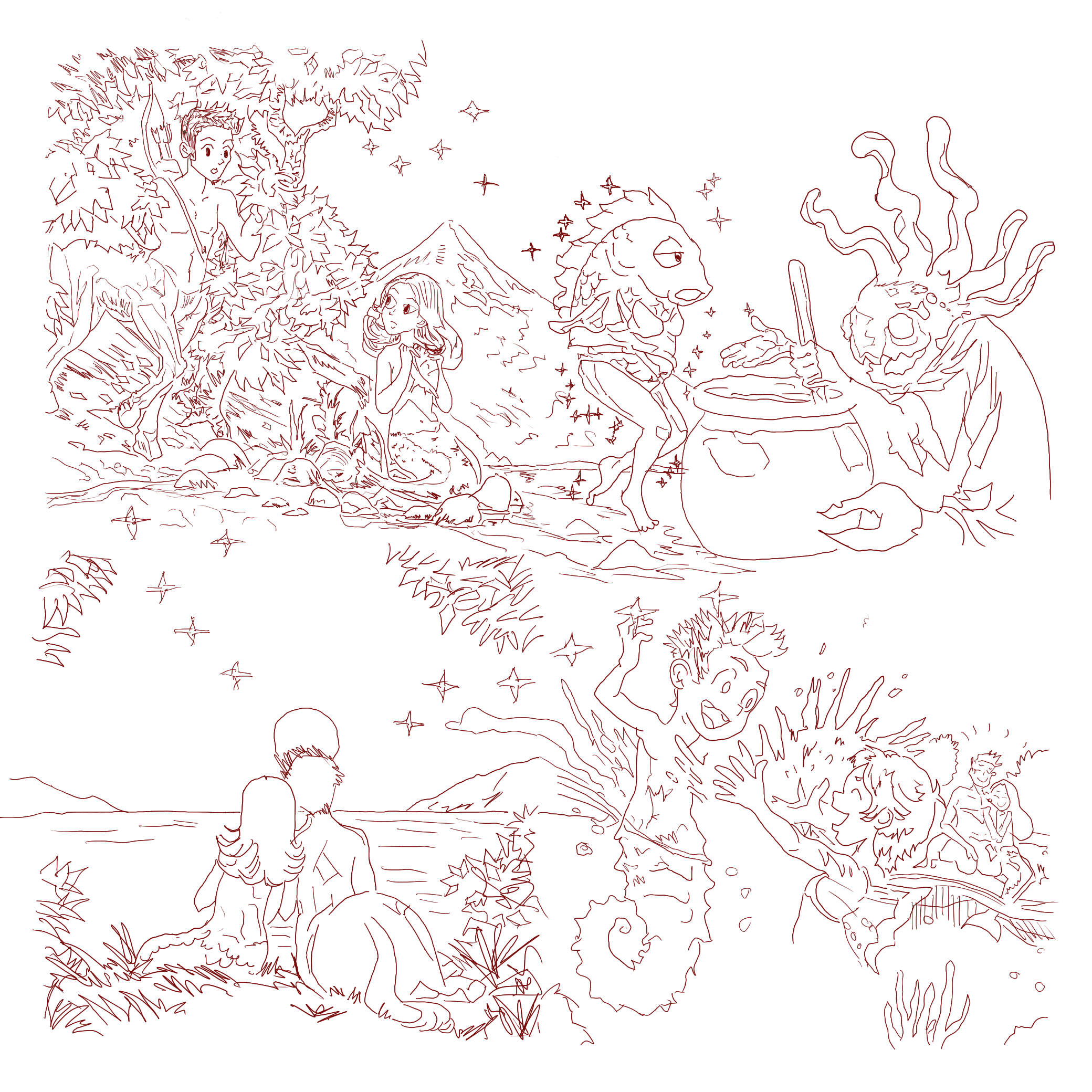 Fish Child - ArtCtrl (White)