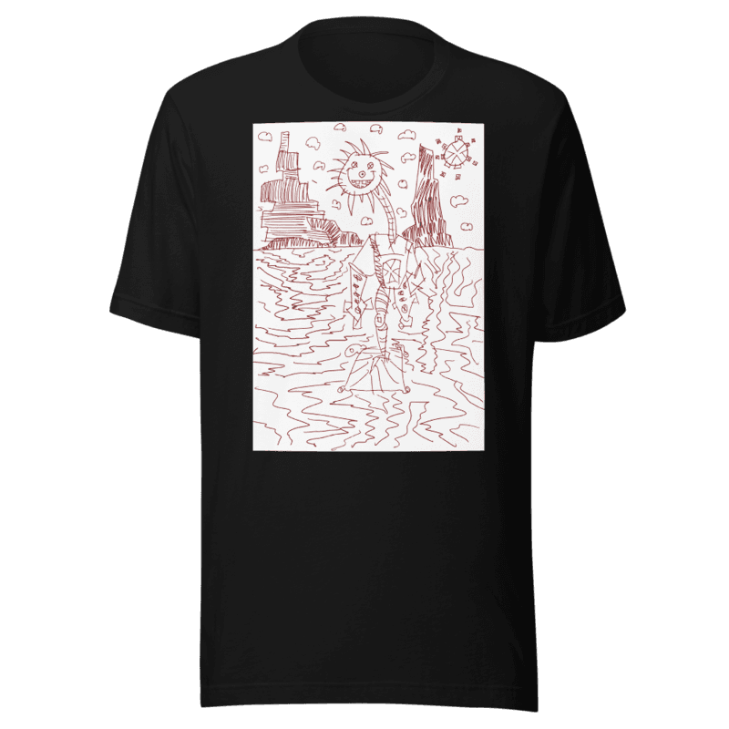 Longneck Landscape - ArtCtrl (Black)