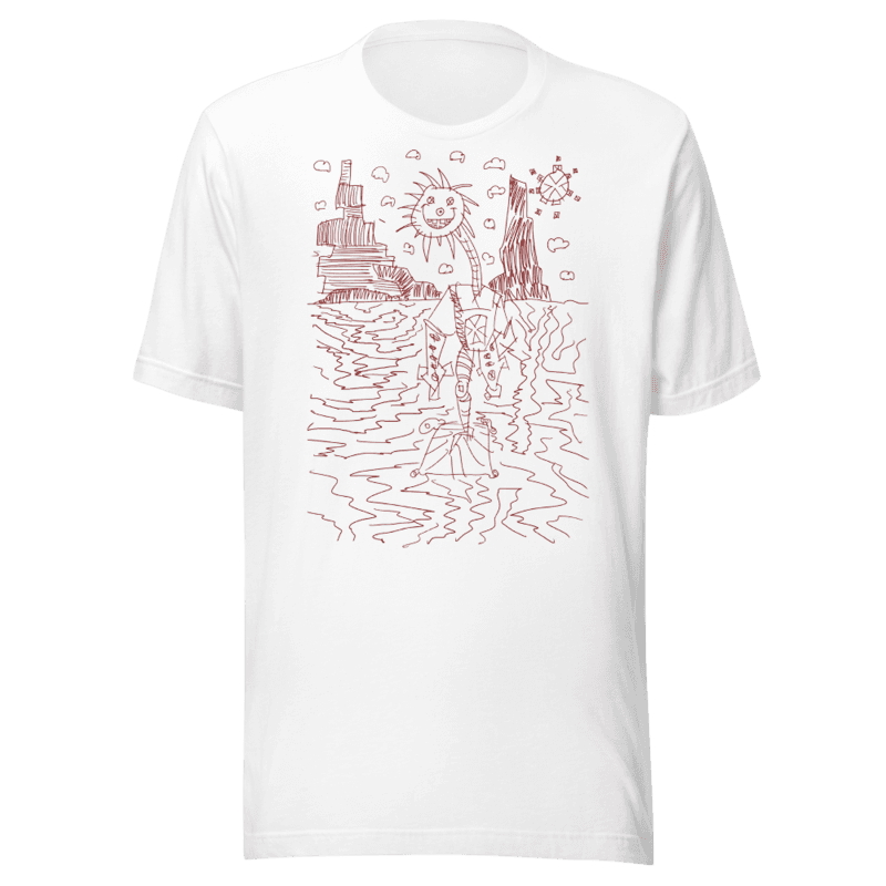Longneck Landscape - ArtCtrl (White)