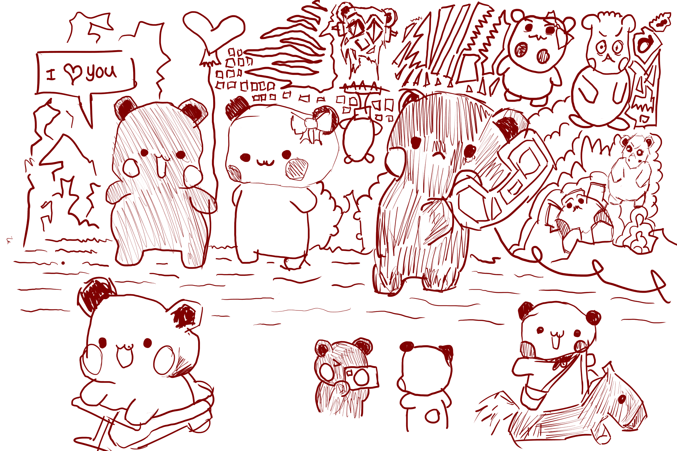 Bubududu Love - ArtCtrl (White)